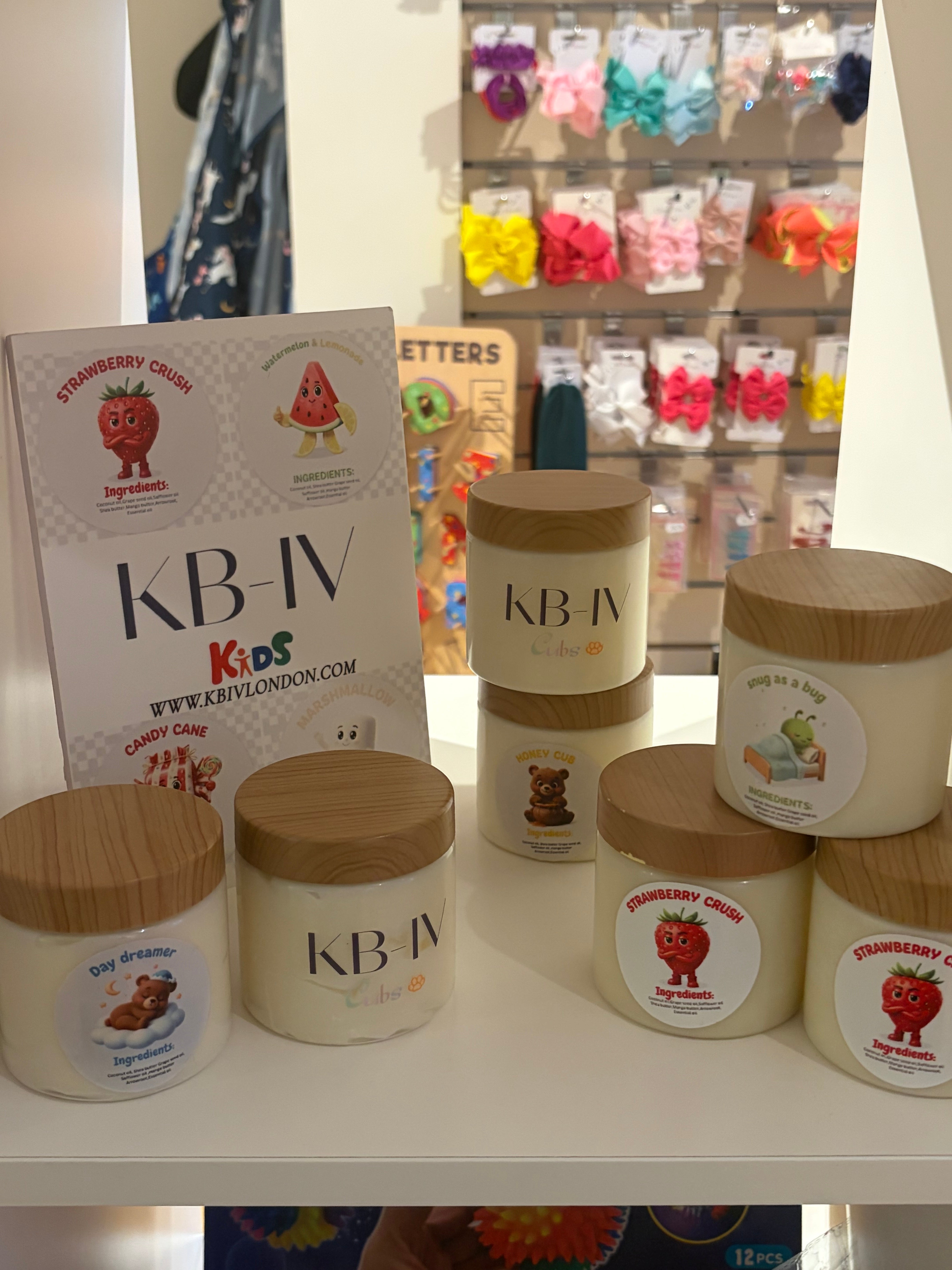 Where our KBIV creams have set up home….