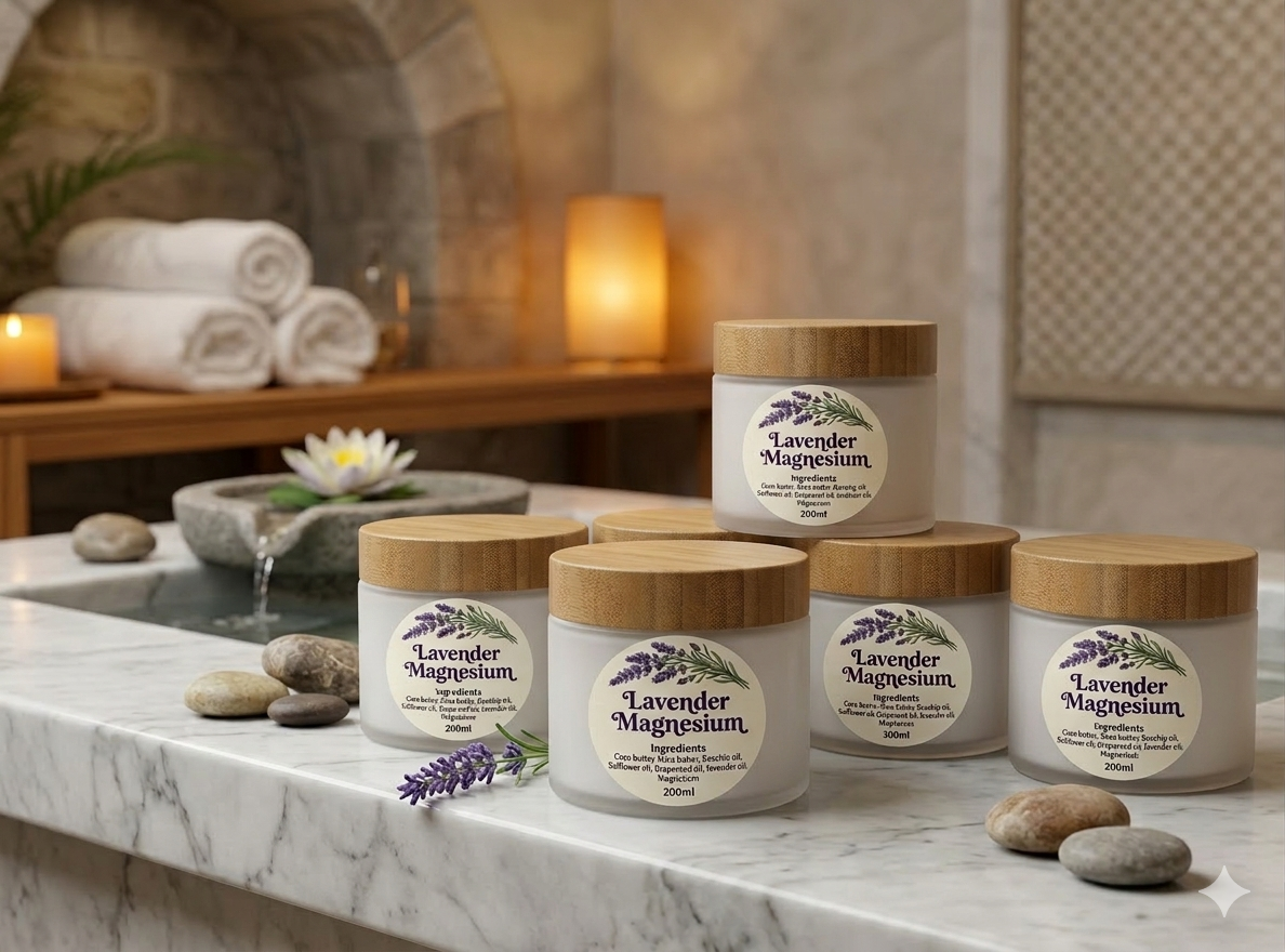Lavender & Magnesium Night Cream-200ml