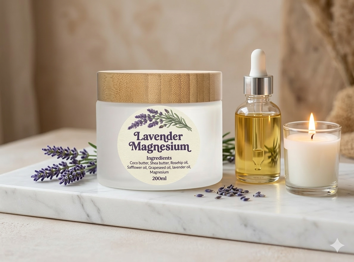 Lavender & Magnesium Night Cream-200ml