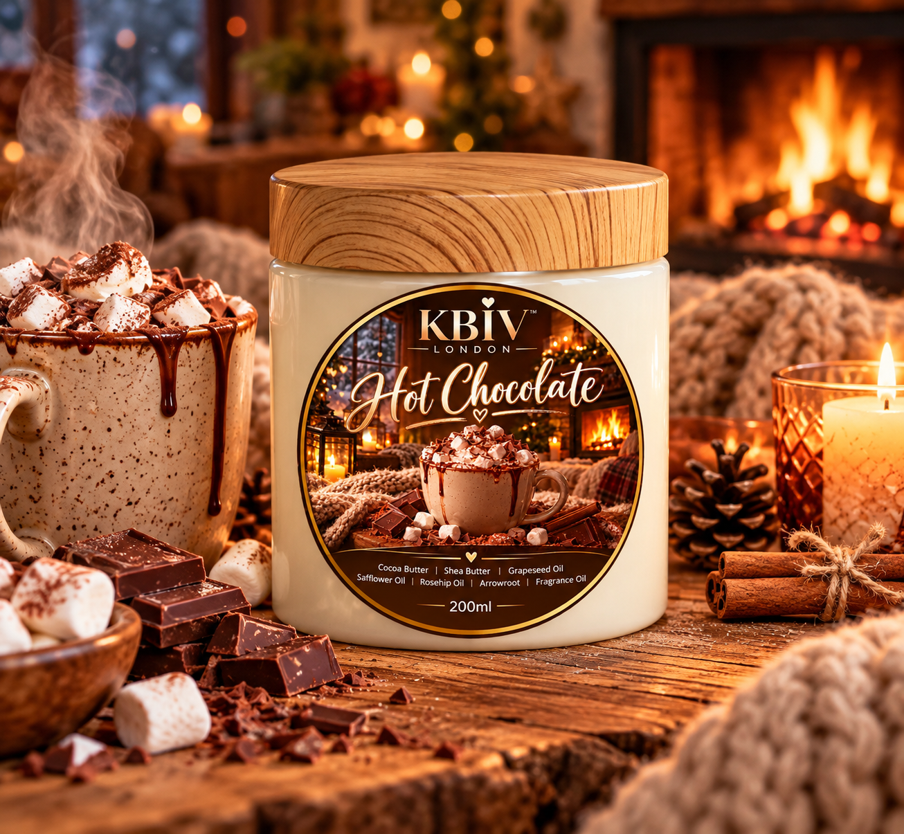 KB-IV Chocolate Body Butter – 200ml