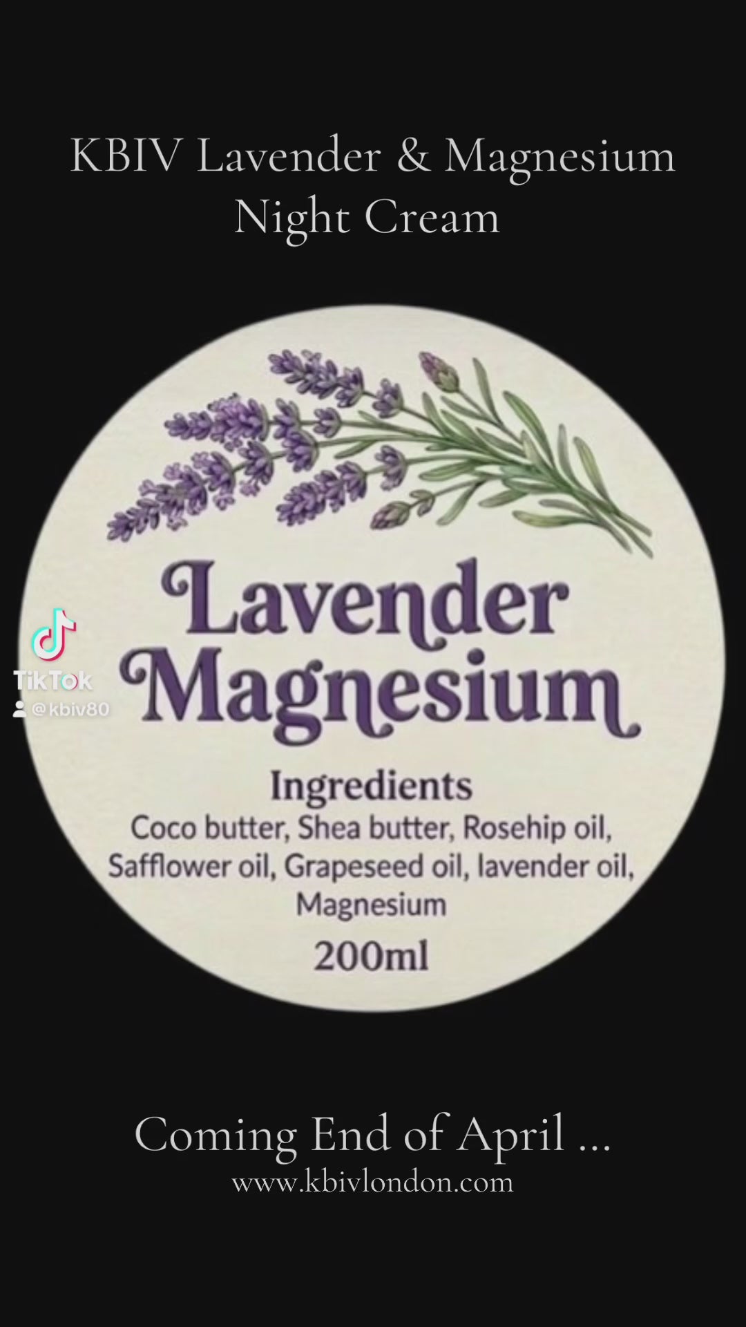 Lavender & Magnesium Night Cream-200ml